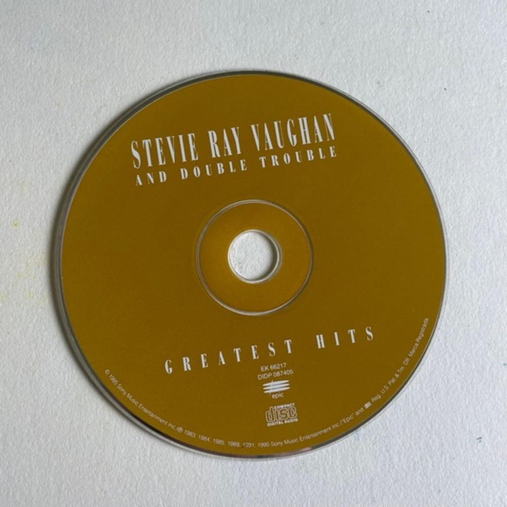 Stevie Ray Vaughan Greatest Hits CD Album Epic Records Music‎ Audio